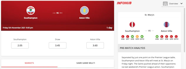 Ladbrokes extra features