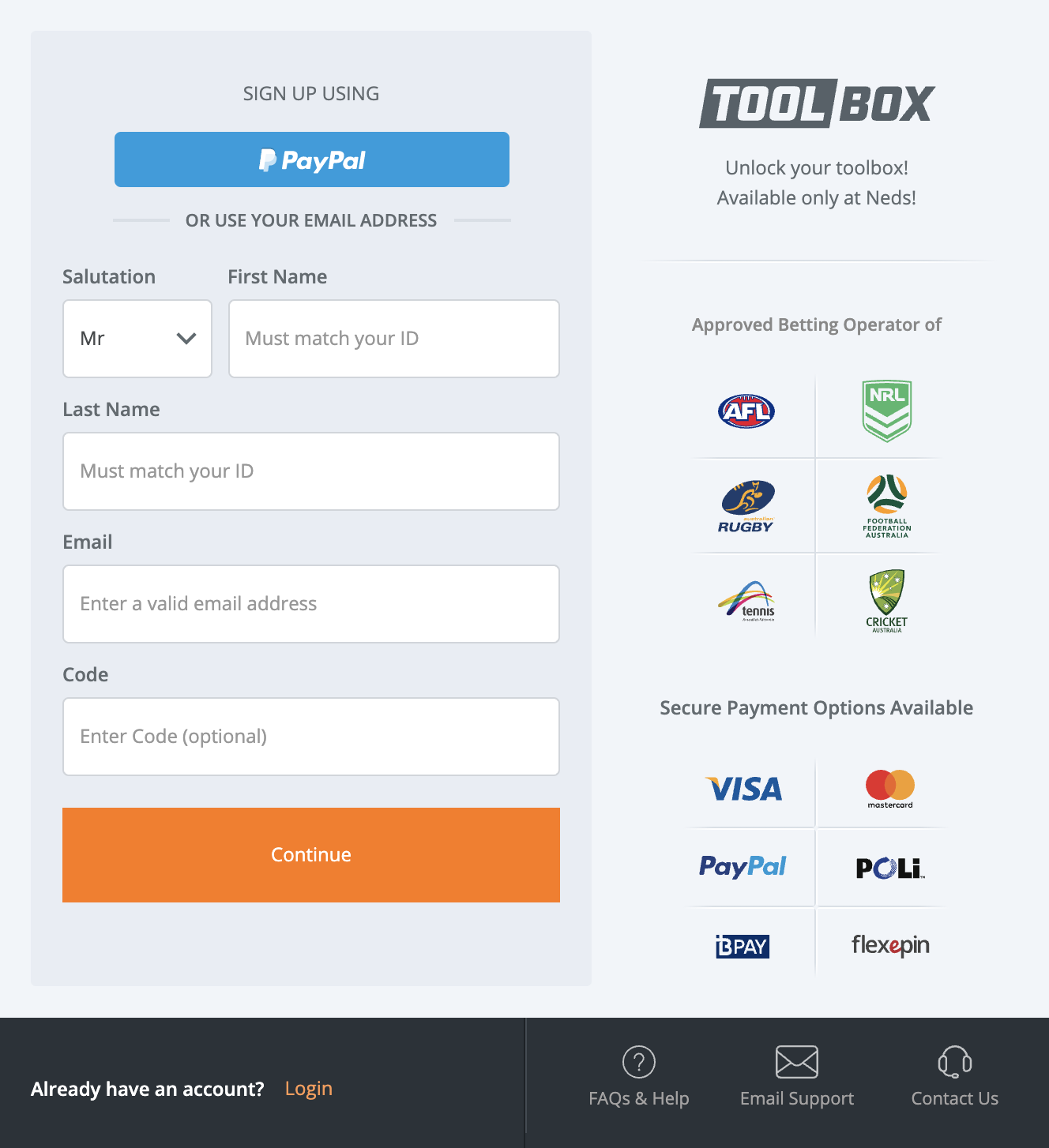 do any gambling sites take paypal
