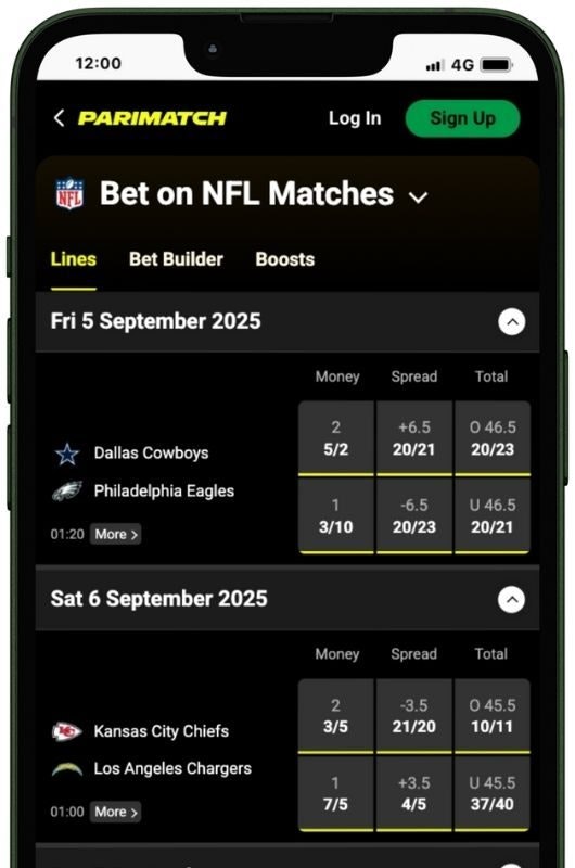 Parimatch nfl