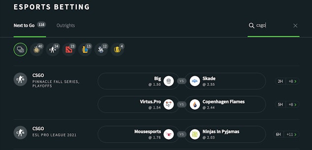 Picklebet esports betting