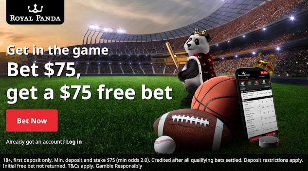 Royal panda 75 free bet