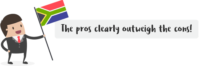 South africa pros outweigh cons dooder