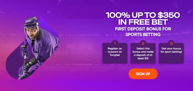 Tonybet sign up bonus