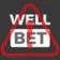 Wellbet logo square warning